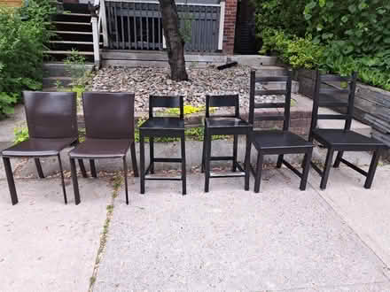 Photo of free 6 free chairs (Riverdale) #1