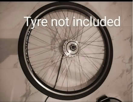 Photo of free Front wheel with motor for e bike (Weybridge, KT13) #1