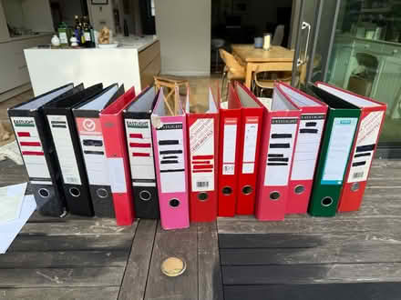 Photo of free Lever arch files (Emlyn Road W12) #1