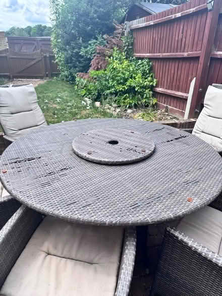 Photo of free Garden table and chairs (Swavesey CB24) #2