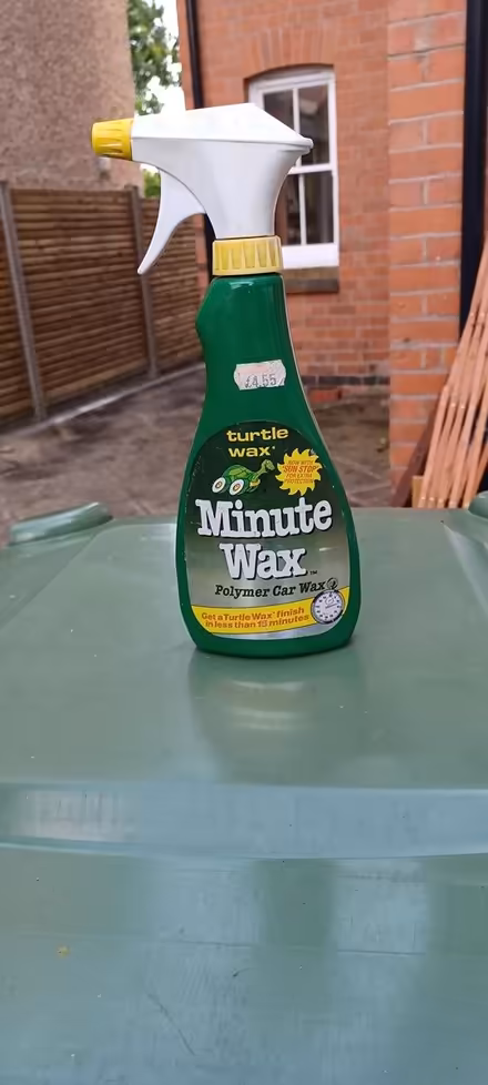Photo of free Minute wax, polymer car wax (Loughborough central) #1