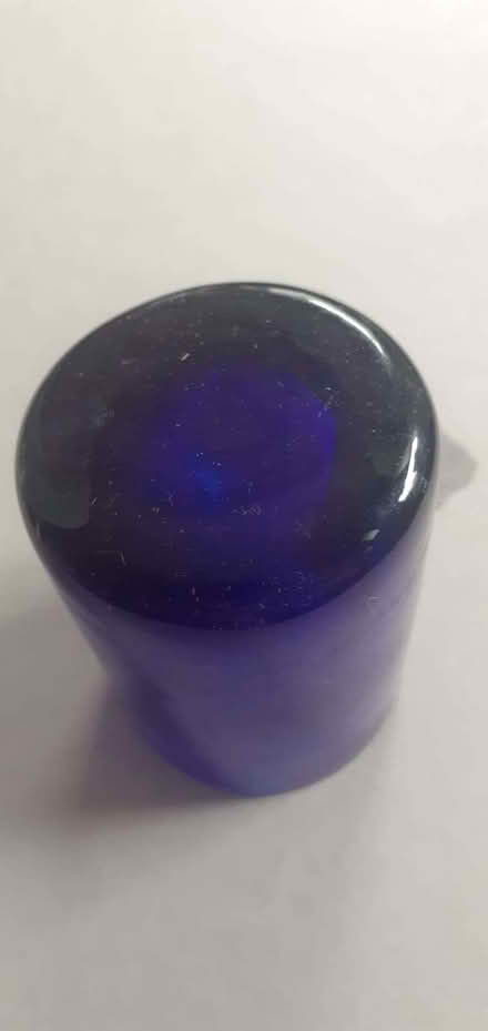Photo of free Deep indigo glass night light holder (Maidenhead SL6) #3