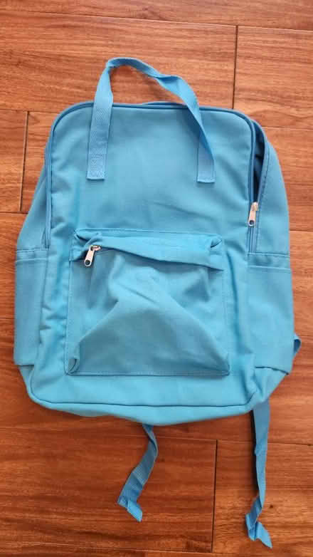 Photo of free Bright blue backpack (King Farm) #1