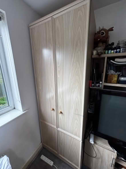 Photo of free Furniture, double bed with mattress (Halewood L25) #3