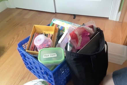 Photo of free Art Supplies for Kids (hillside below Tufts) #1