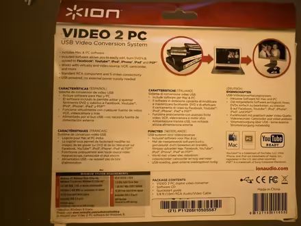 Photo of free analog to digital usb converter (harrow HA1) #2