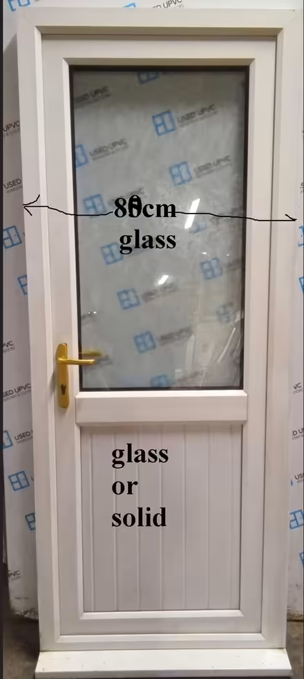 Photo of upvc door 80cm width (Loughborough LE11) #1
