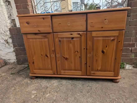 Photo of free Medium pine sideboard (Mitcham CR4) #1