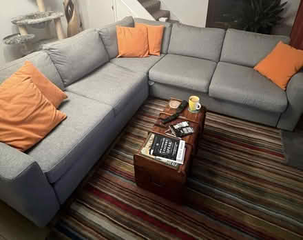 Photo of free Corner sofa (Collect from Malpas) #1