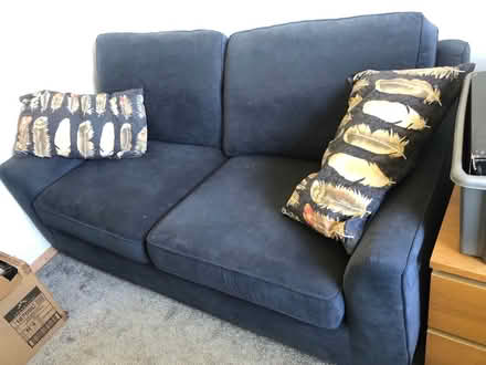 Photo of free Blue sofa ๐๏ธ (Milton Keynes MK7) #4
