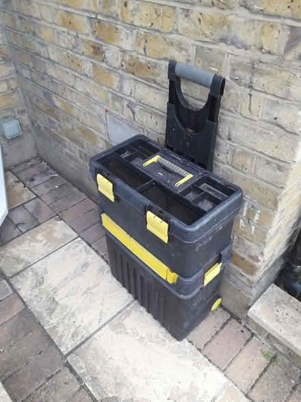 Photo of free Large wheely tool box with tools (Enfield EN1) #1
