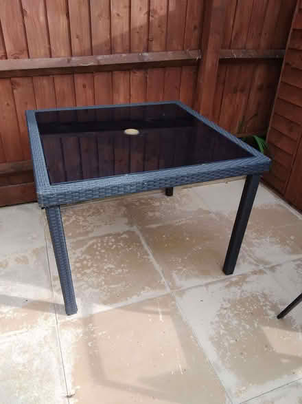 Photo of free Garden table and chairs (North Devon District EX36) #1