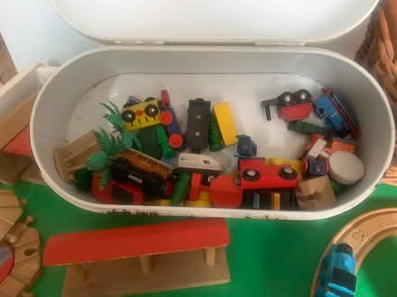 Photo of free Wooden trains, track and table (Walton, Liverpool) #3