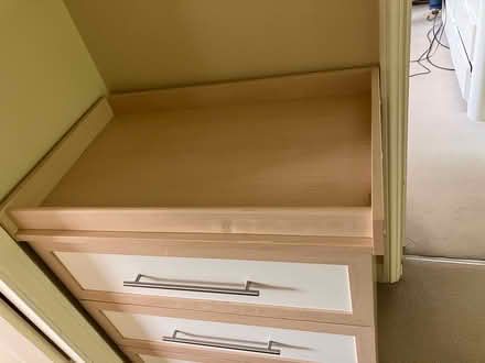 Photo of free Chest of drawers with baby change (Stamford PE9) #1