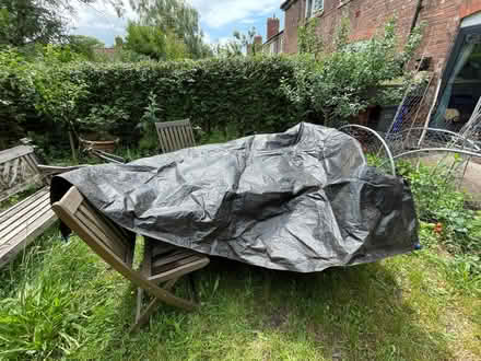 Photo of free Camping ground sheet / tarpaulin (Chorlton M21) #1
