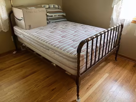 Photo of free Antique double bed (South Marion) #1