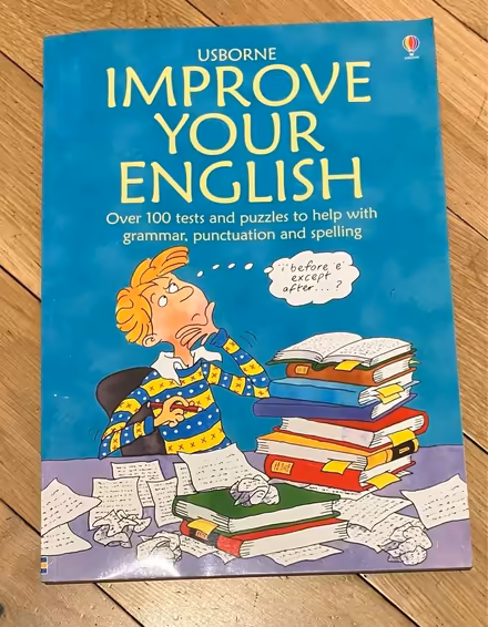 Photo of free Usborne Improve Your English book (Courthouse Road, N12) #1