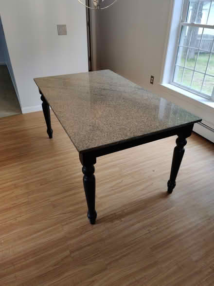 Photo of free Granite Table & 6 Chairs (Hampton Street) #1