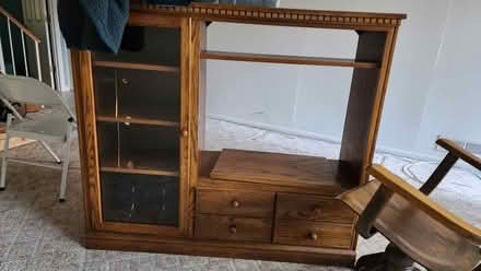 Photo of free Curb alert: Entertainment Center (West Springfield) #1