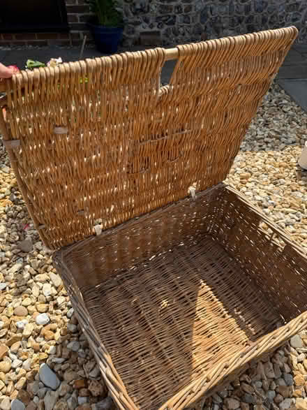 Photo of free Large wicker basket (Yapton BN18) #2
