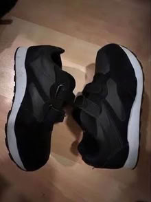 Photo of free Men’s Velcro black shoes size 11 (L5L 5P5) #4
