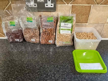 Photo of free Dried beans & buckwheat (World’s End Burgess Hill) #1