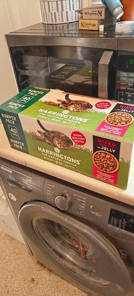 Photo of free Harrington's cat food sachets mixed x35 (Ashton-U-Lyne OL6) #1