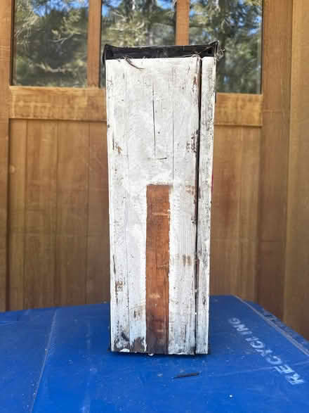 Photo of free Black metal mailbox (95070) #3
