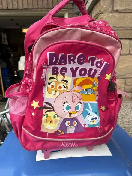 Photo of free Girls backpack with stroller (Katy gate) #2