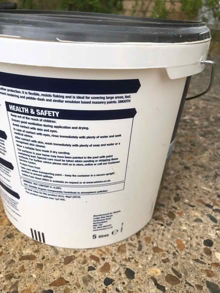 Photo of free Wickes masonry paint (East Carleton NR14) #3
