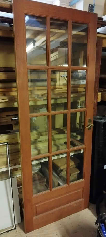 Photo of free Glazed hardwood internal door (Eastbourne BN22) #1