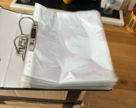 Photo of free Folders with plastic inserts (Bushey Village WD23) #2