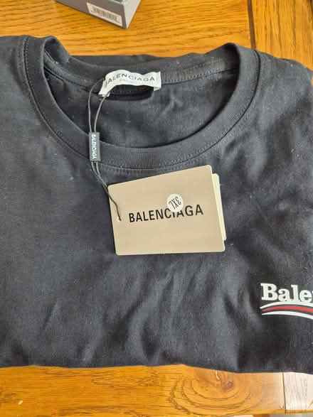Photo of free "Balenciaga" Copy Teeshirt 3xl Black BNWT (Bengeo SG14) #1