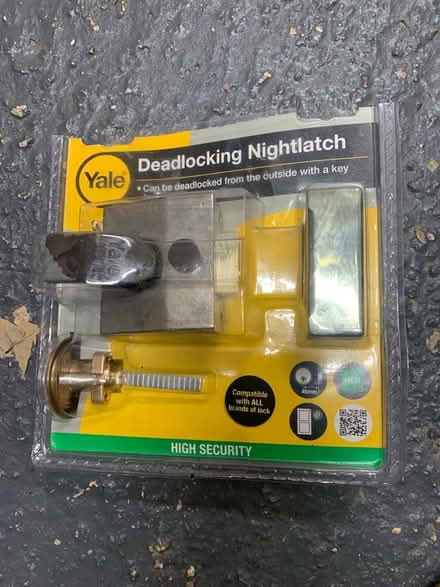 Photo of free Deadlocking nightlack lock (highcliffe BH23) #1