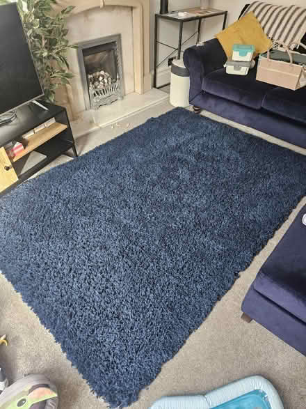 Photo of free Navy Rug (L23) #1