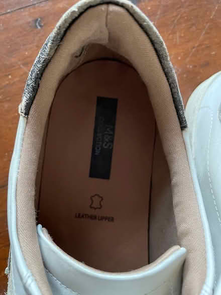 Photo of free Leather trainers (Golden Green TN11) #2