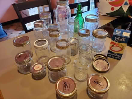 Photo of free Canning jars and lids (Ravenna) #1