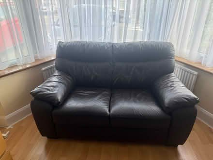 Photo of free Dfs leather sofas (Orpington) #1