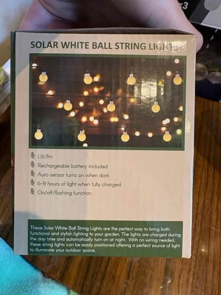 Photo of free Solar string lights - faulty (Bushey WD23) #3