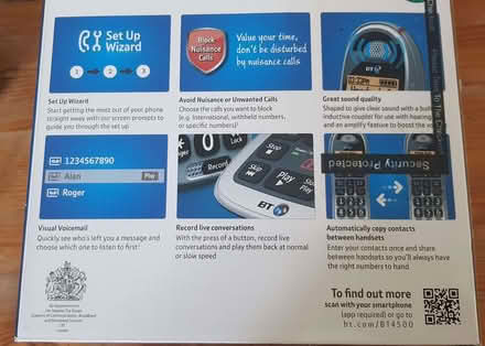 Photo of free Big button DECT cordless phone + answer phone (Bowbridge GL5) #4
