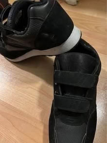 Photo of free Men’s Velcro black shoes size 11 (L5L 5P5) #1
