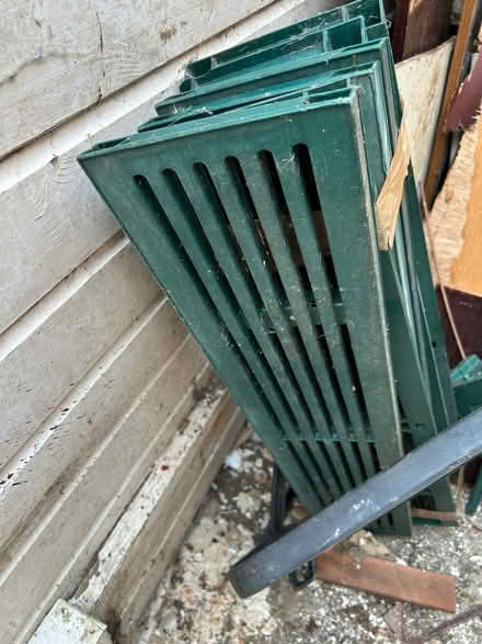 Photo of free 6 green shelve for indoor or outdoor (Upper Luton ME5) #1