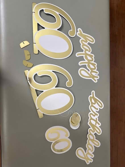 Photo of free Happy 60th decos (95070) #1