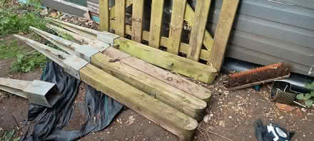 Photo of free picket fence and gate (Abingdon OX14) #2