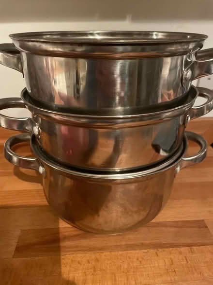 Photo of free 2 tier steamer without lid (Broughton PR3) #1