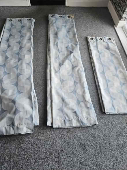 Photo of free Lined Eyelet Curtains (Prescot L35) #1