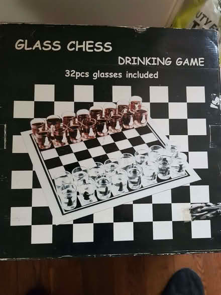 Photo of free Glass chess - drinking game (Hatch End HA5) #1