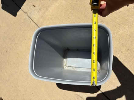 Photo of free Two plastic trash bins (SW Denver (Alameda + Federal)) #2
