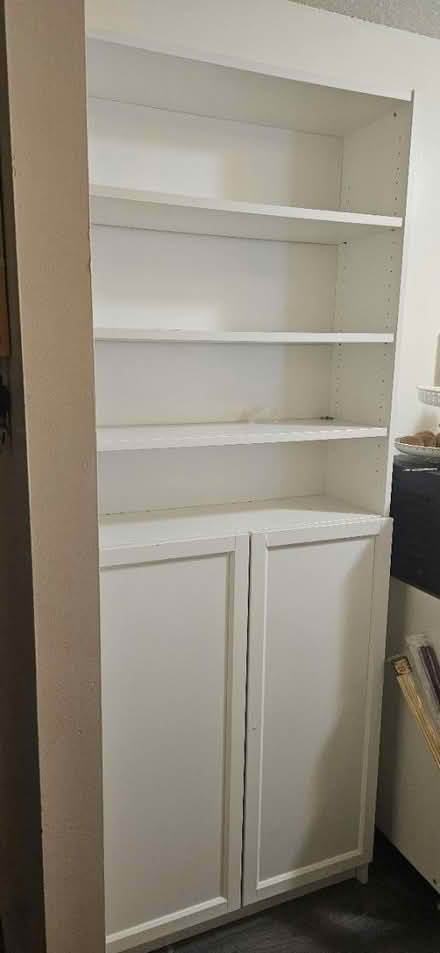 Photo of free Book shelf with doors (Kerr and Speers) #2