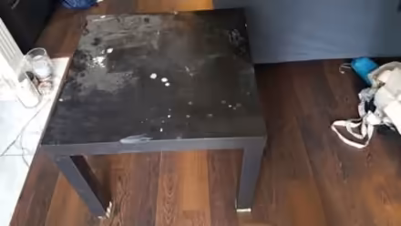 Photo of free ikea side table (Pitt river and Shaughnessy) #2